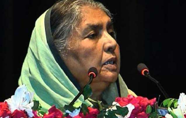 কৃষিমন্ত্রী মতিয়া চৌধুরী (ফাইল ছবি)