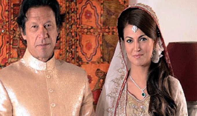 ইমরান খান ও তার সাবেক স্ত্রী রেহাম খান