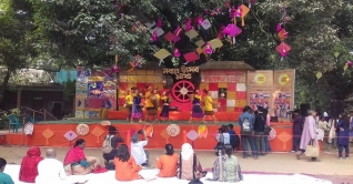 বাঁশির সুরে নবান্নের শুরু 