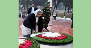 শহীদ বুদ্ধিজীবীদের প্রতি প্রধানমন্ত্রীর শ্রদ্ধা