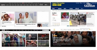 আন্তর্জাতিক মিডিয়ায় শেখ হাসিনার জয়জয়কার আন্তর্জাতিক মিডিয়ায় শেখ হাসিনার জয়জয়কার