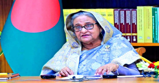 বঙ্গবন্ধুর জন্মবার্ষিকীর আলোচনা সভায় যোগ দিয়েছেন প্রধানমন্ত্রী