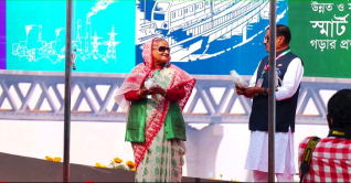 আ.লীগের সম্মেলন উদ্বোধন করলেন শেখ হাসিনা