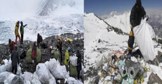 এভারেস্টে প্লাস্টিক নিষিদ্ধের ঘোষণা দিলো নেপাল