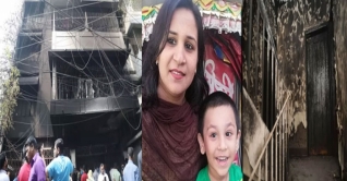 দিলু রোডে আগুন: সন্তানের পর দগ্ধ মায়ের মৃত্যু