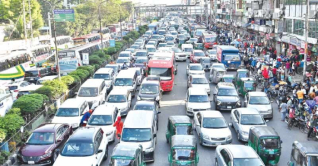 ঢাকায় রোজায় সীমাহীন জ্যাম, ভোগান্তি মানুষের