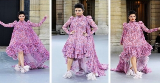 প্যারিস ফ্যাশন উইকে ঐশ্বরিয়ার রূপের ঝলক