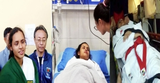গুরুতর আহত হয়ে হাসপাতালে ভর্তি সোনাজয়ী পিয়া