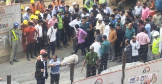 রাজধানীতে বাস চাপায় নারীর মৃত্যু