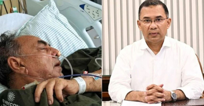 মির্জা আব্বাসকে দেখতে এভারকেয়ারে প্রধানমন্ত্রী তারেক রহমান