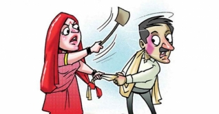 স্বামীকে পেটানোয় বিশ্বে তৃতীয় স্থানে ভারতীয় নারীরা স্বামীকে পেটানোয় বিশ্বে তৃতীয় স্থানে ভারতীয় নারীরা