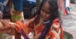 করোনা ভেবে মাকে রাস্তায় ফেলে গেলেন সন্তান