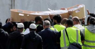 ক্রাইস্টচার্চে নিহত ওমর ফারুকের দাফন