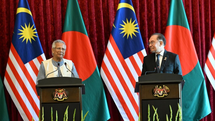 বক্তব্য দিচ্ছেন প্রধান উপদেষ্টা ড. মুহাম্মদ ইউনূস। সংগৃহীত ছবি  