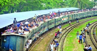 আজও ঘরমুখো মানুষ রাজধানী ছাড়ছেন