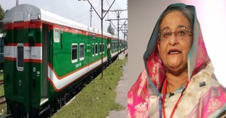 কুড়িগ্রাম এক্সপ্রেস ট্রেন উদ্বোধন করলেন প্রধানমন্ত্রী