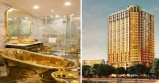 সোনায় মোড়া ছয় তারকা হোটেল, প্রতি রাতের খরচ ২৫০ ডলার