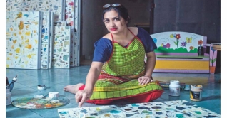 ইন্দোনেশিয়ায় চিত্রকলা উৎসবে বিপাশা হায়াত