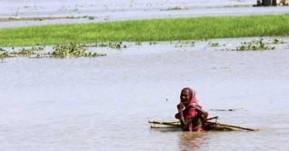 কুড়িগ্রামে বন্যায় বসতভিটা বিলীন, ভেসে গেছে ৪১০ পুকুরের মাছ কুড়িগ্রামে বন্যায় বসতভিটা বিলীন, ভেসে গেছে ৪১০ পুকুরের মাছ