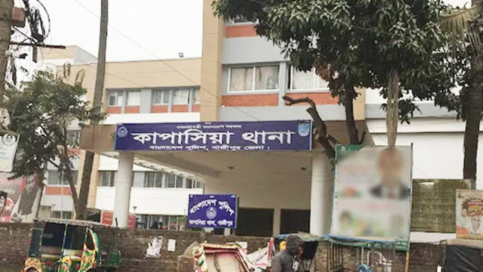 কাপাসিয়া থানা। ফাইল ছবি
