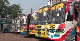 নতুন সড়ক আইন সংশোধনের দাবিতে ১১ জেলায় বাস বন্ধ