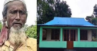 প্রধানমন্ত্রীর উপহারের পাকা বাড়িতে উঠছেন সেই দানবীর প্রধানমন্ত্রীর উপহারের পাকা বাড়িতে উঠছেন সেই দানবীর