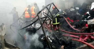 গাজীপুরে ঝুট গুদামের আগুন নিয়ন্ত্রণে