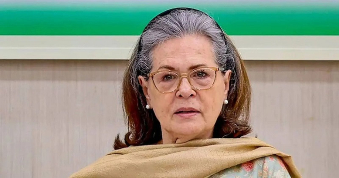 কংগ্রেস পার্লামেন্টারি পার্টির চেয়ারপারসন সোনিয়া গান্ধী।