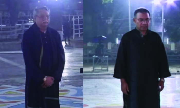 ভাষা শহীদদের প্রতি শ্রদ্ধা জানিয়েছেন রাষ্ট্রপতি ও প্রধানমন্ত্রী। ছবি ভিডিও থেকে নেয়া।