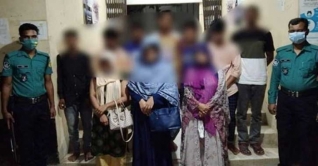 হোটেলে অসামাজিক কর্মকাণ্ড, সিলেটে আটক ১০