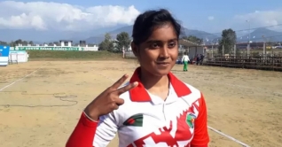 হ্যাটট্রিক স্বর্ণপদক পেয়ে ইতিহাস গড়লেন ইতি খাতুন