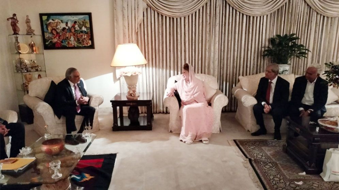 খালেদা জিয়ার সঙ্গে পাকিস্তানের পররাষ্ট্রমন্ত্রীর সাক্ষাৎ