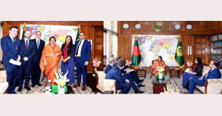 স্পিকারের সাথে এপিপিজি অন বাংলাদেশের প্রতিনিধিদলের সাক্ষাৎ