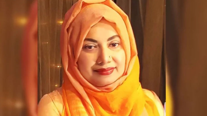 বিএনপি নেত্রী ও জাতীয়তাবাদী মহিলা দলের সভাপতি আফরোজা আব্বাস।