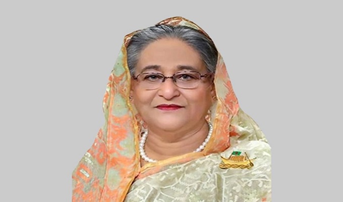 প্রধানমন্ত্রী শেখ হাসিনা।  পুরোনো ছবি