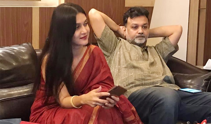 সৃজিত ও মিথিলা।