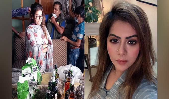 মডেল মরিয়ম আক্তার মৌ। পুরোনো ছবি