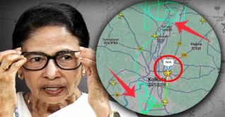 দেড় ঘণ্টা আকাশে চক্কর, অল্পের জন্য রক্ষা মমতার বিমান