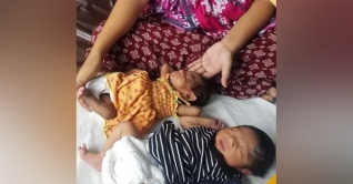 মেয়ের জন্মের ৩৯ দিন পর ছেলের জন্ম দিলেন মা