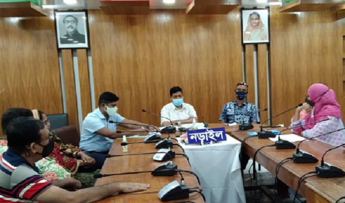 নড়াইলে আজ বিকেল থেকে ৭ দিনের লকডাউন শুরু