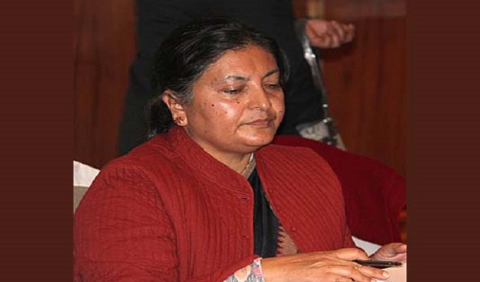 নেপালে পার্লামেন্টের নিম্ন কক্ষ ভেঙ্গে দিলেন প্রেসিডেন্ট