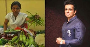 করোনা: কাজ হারান সব্জি বিক্রেতা তরুণীকে কাজ দিলেন সোনু