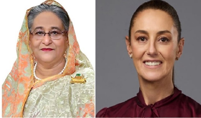 মেক্সিকোর নতুন প্রেসিডেন্ট ড. ক্লদিয়ােকে প্রধানমন্ত্রীর অভিনন্দন