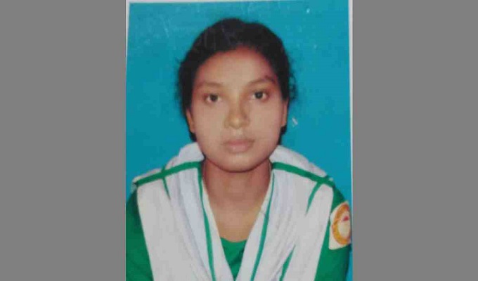 নিহত শ্রাবণী রাণী (১৫)