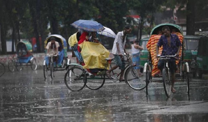 দেশের সকল বিভাগেই বৃষ্টির সম্ভাবনা আজ