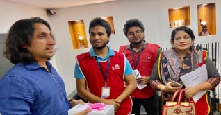 রাদওয়ান মুজিবের সঙ্গে এক টাকায় আহার টিমের সাক্ষাৎ