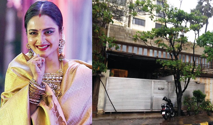 করোনা আক্রান্ত রেখার নিরাপত্তারক্ষী, বাংলো লকডাউন