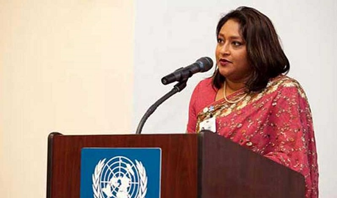 সায়মা ওয়াজেদ পুতুল।  ফাইল ছবি।