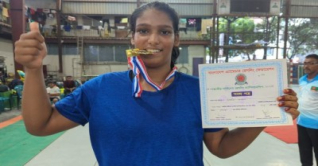 কুস্তিতে সোনা জিতেছেন রাজশাহীর জেমি