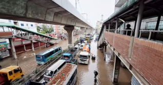 ঢাকায় ৬ ঘণ্টায় দেশের সর্বোচ্চ বৃষ্টি